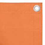 vidaXL Écran de balcon Orange 90x600 cm Tissu Oxford