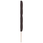 vidaXL Tête de Lit LED avec tête de lit Marron foncé 200 cm tissu