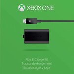 Kit Play and charge Xbox One - Noir