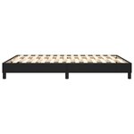 vidaXL Cadre de lit sans matelas noir 140x200 cm similicuir