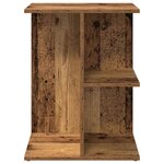 vidaXL Tables de chevet 2 Pièces vieux bois 46 5x29x61 cm bois ingénierie