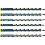 Crayon Ergonomique D'apprentissage EASYgraph Gaucher Mine 3 15 mm HB x 6 STABILO