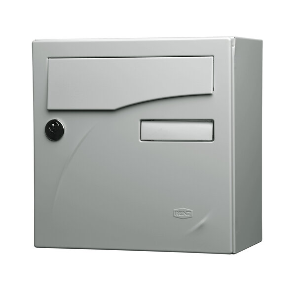 Boîte aux lettres Préface compact gris polaire mat ral 9006 m