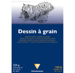 Bloc dessin grain fin A3 20 feuilles 224g x 2 CLAIREFONTAINE