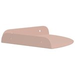 vidaXL Étagère flottante avec étagère 4 Pièces Rose 18 x 18 x 2 cm