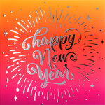 Carte Meilleurs Vœux avec Enveloppe Blanche 15x15cm