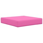 vidaXL Coussin de canapé d'extérieur 3 Pièces Rose Polyester
