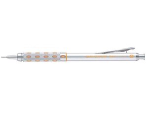 Portemines GRAPHGEAR 1000 Mine 0 9 mm Argent Jaune PENTEL