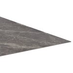 vidaXL Dalles de plancher PVC autoadhésif 5 11 m² noir marbre