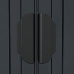 vidaXL Abri de jardin Anthracite 192x108x223 cm Acier galvanisé