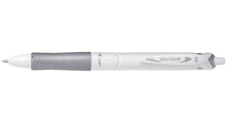 Stylo bille rétractable Grip ACROBALL PURE WHITE 1.0 Trait 0,4 mm Noir PILOT