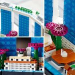 Lego 21057 architecture singapour  loisirs créatifs pour adultes  collection skyline  décoration pour la maison