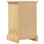 vidaXL Table de chevet Corona 35x32 5x58 cm bois de pin massif