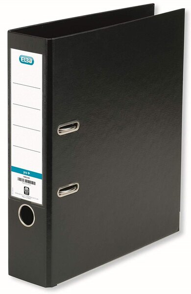 Classeur à levier SMART + Dos de 80 mm en PP A4 Vert ELBA