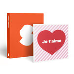 SMARTBOX - Coffret Cadeau Je t'aime - Multi-thèmes