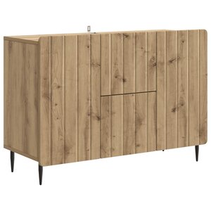 vidaXL Buffet Chêne artisanal 89 x 34 5 x 62 cm Bois d'ingénierie