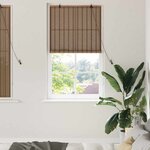 vidaXL Stores et Occultants Marron 100 x 160 cm Bambou