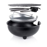 Tristar Barbecue électrique de table BQ-2880 1250 W 30 cm Noir
