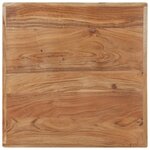 vidaXL Table de bistro 60x60x76 cm Bois d'acacia massif