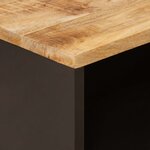 vidaXL Armoire de lit Marron 50 x 33 x 62 cm Bois de mangue massif