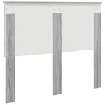 vidaXL Tête de lit Gris Sonoma 120 cm Bois d'ingénierie