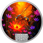 Pièce de monnaie en Argent 10 Dollars g 31.1 (1 oz) Millésime 2026 MECHANICAL FOREST (PRÉCOMMANDE)