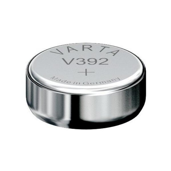 Pile oxyde argent pour montres V392 (SR41) SR736SW High Drain VARTA