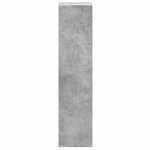 vidaXL Bibliothèque gris béton 50x25x105 cm bois d'ingénierie