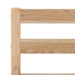 vidaXL Cadre de lit sans matelas bois massif de pin 100x200 cm