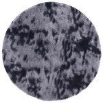 vidaXL Tapis Shaggy à poils longs NAVARRA gris foncé 240x240 cm
