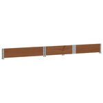vidaXL Jardinière marron 150x100 cm bois massif de pin