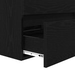 vidaXL Ensemble de mobilier de salle de bain 3 Pièces chêne artisanal