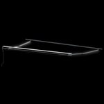 vidaXL Auvent Rétractable avec Noir 400 × 300 cm tissu