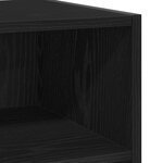 Buffet vidaXL Chêne noir Chêne massif 103.5 x 35 x 70 cm Buffet