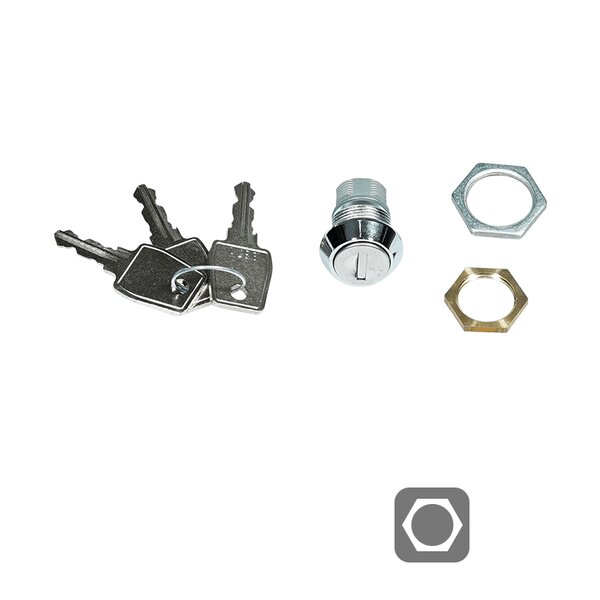 Serrure batteuse pour porte individuelle de Corail B4/B6 · Lagon B3/B6