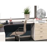 Bestron Ventilateur rétro de bureau DFT35W 35 cm 35 W Blanc