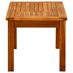 vidaXL Table basse de jardin 70x40x36 cm Bois solide d'acacia