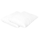 vidaXL Oreillers lot de 2 70x60x14 cm Mousse à mémoire de forme