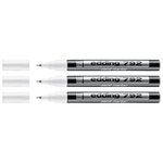 Marqueur Peinture 792 Blanc Pointe Extra-Fine 0 8 mm x 3 EDDING