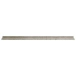 vidaXL Étagères murales 2 Pièces Gris béton 115x9x3 cm