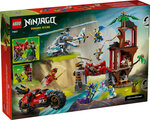 LEGO NINJAGO La cabane et les véhicules des Ninjas 71857 — 642 pièces dès 7 ans