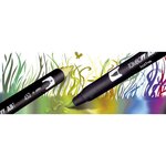 Feutre dessin double pointe abt dual brush pen 026 jaune or tombow