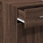 vidaXL Buffet chêne marron 40x42 5x93 cm bois d'ingénierie