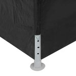vidaXL Tente de réception 3x12 m anthracite