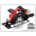 Yato scie circulaire sans batterie 165 mm 18 v