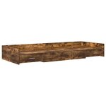 vidaXL Cadre de lit Bois Ancien 70 x 190 cm Bois d'ingénierie