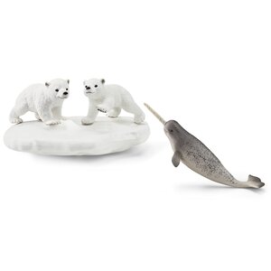 Schleich 42531 - Wild Life Glissade en folie des ours polaires