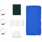 vidaXL Fontaine de piscine avec LED 22x60x70 cm Acier inoxydable 304