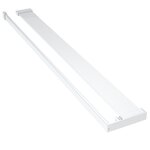 vidaXL Paroi de douche et étagère Chrome 90x195 cm Verre ESG&Aluminium