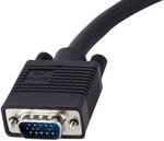 Startech.com câble d'écran coaxial vga hd15 vers 5x bnc rgbhv de 30cm - m/f